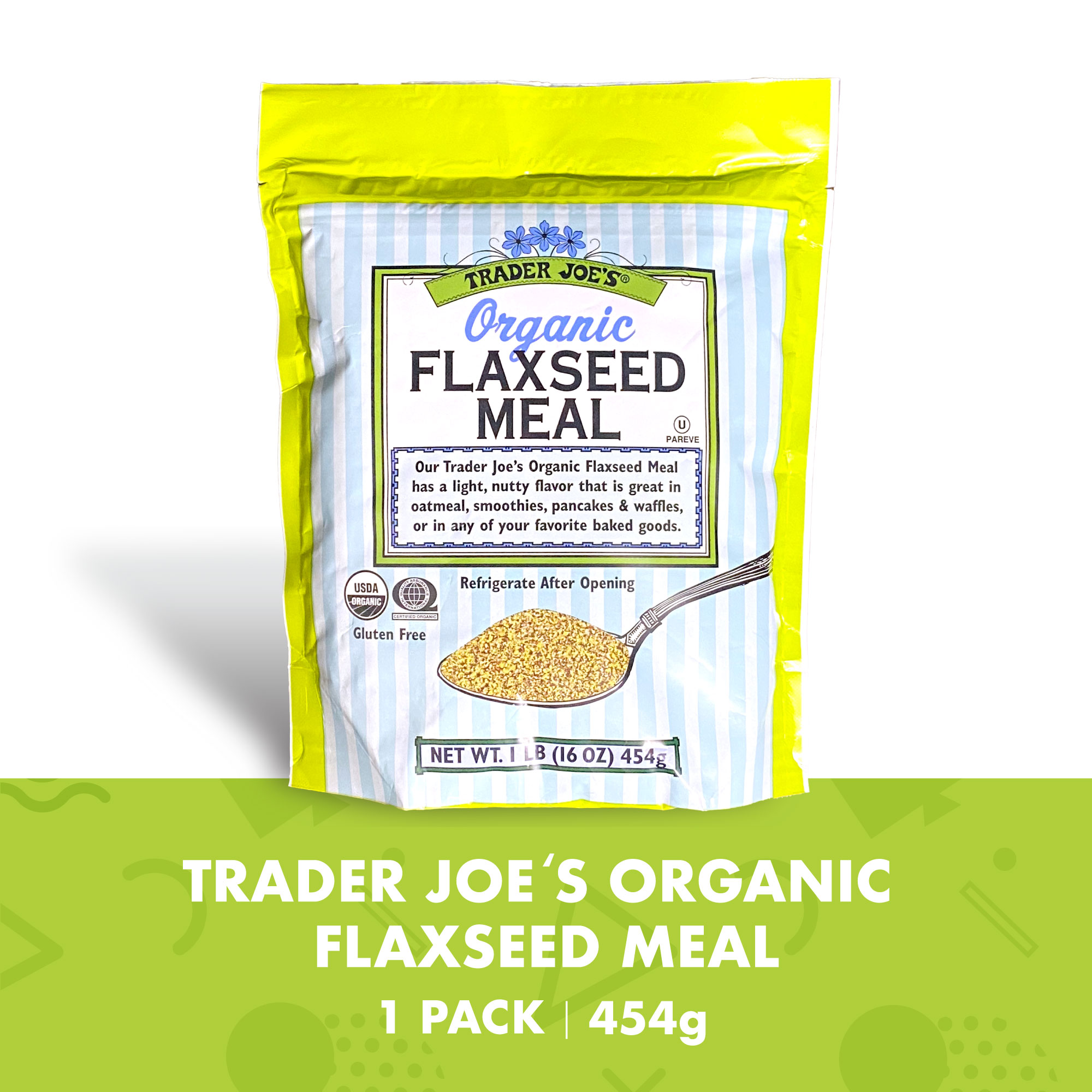 Trader Joe's Organic Gluten Free Flaxseed Meal 454g (16 oz) Lazada PH
