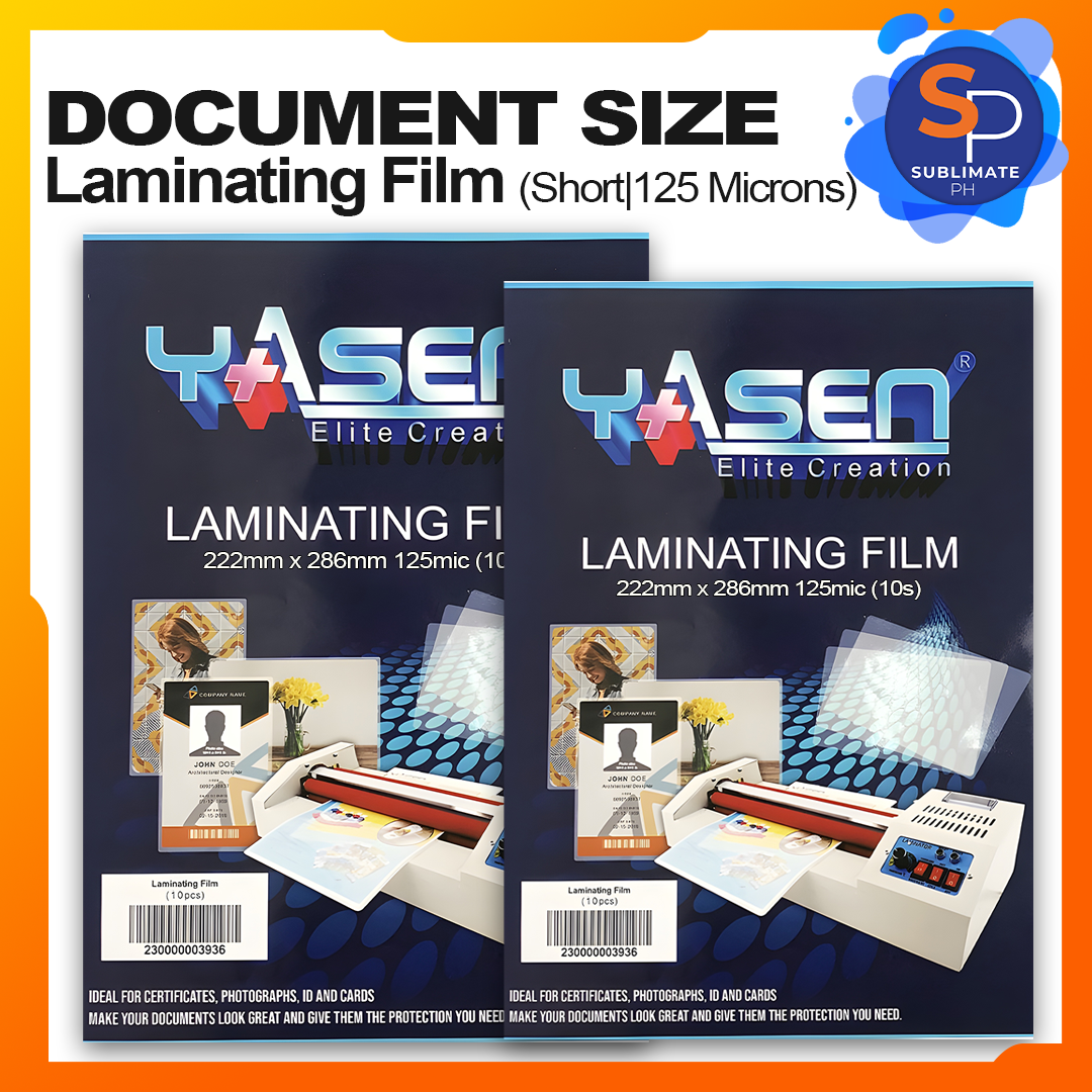 Yasen Laminating Film 10 Sheets/Pack 80 125 250 Microns High