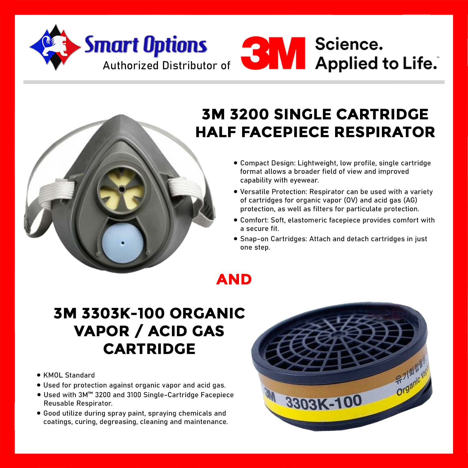 3m-3200-single-cartridge-half-facepiece-respirator-and-organic-vapor