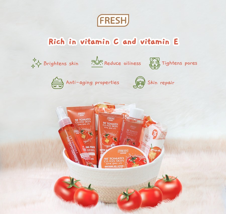 tomato fresh skin care set