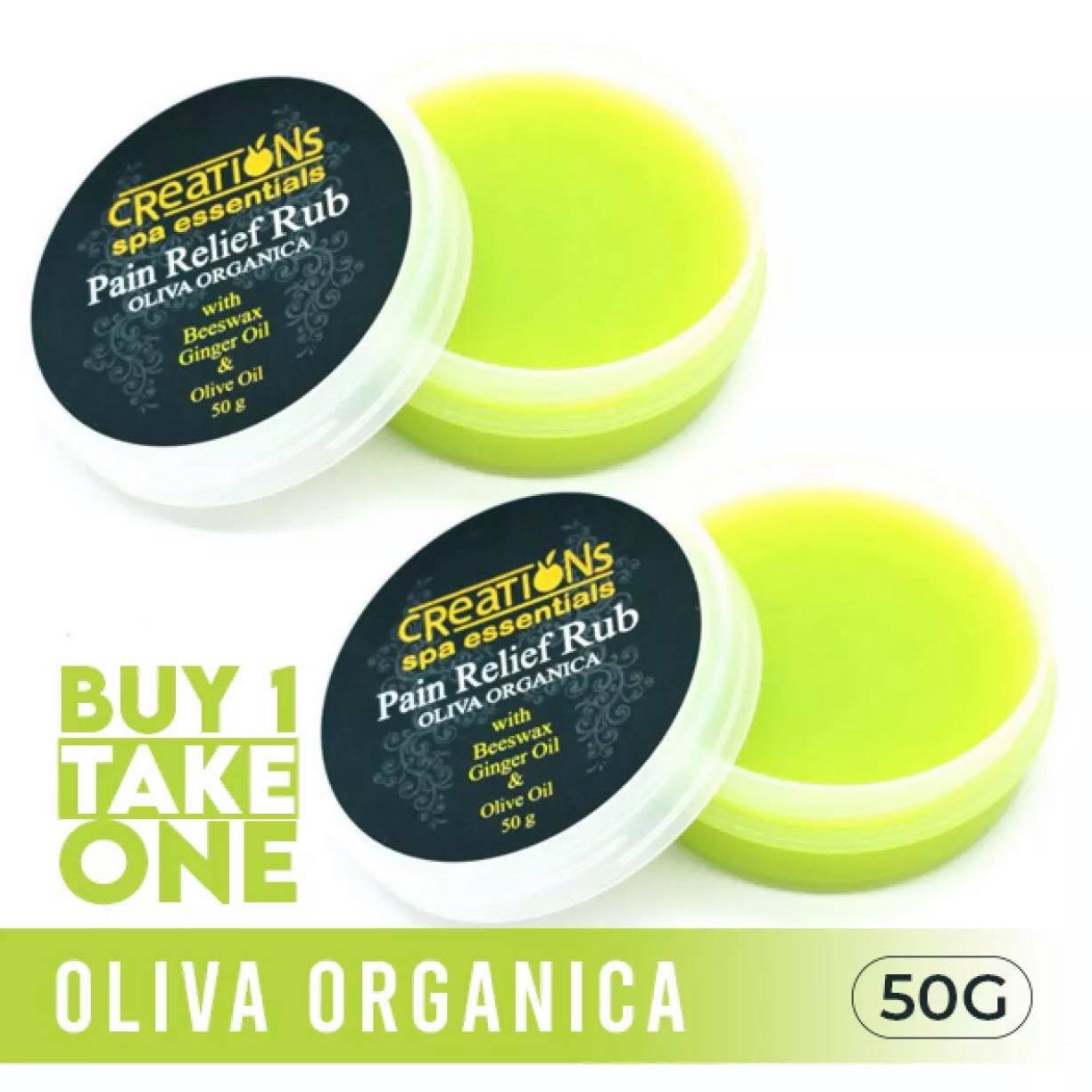 CREATIONS SPA CREATION SPA Pain Relief Spa Rub Essentials 50 GRAMS