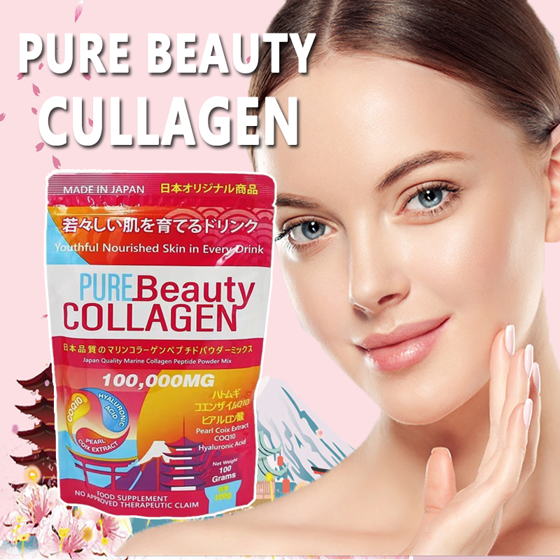 [100% Japanese original]Pure Beauty Collagen Powder 100,000mg ...