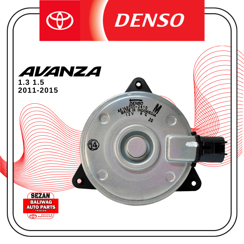 DENSO RADIATOR FAN MOTOR TOYOTA AVANZA 20112015 1680002410 Lazada PH