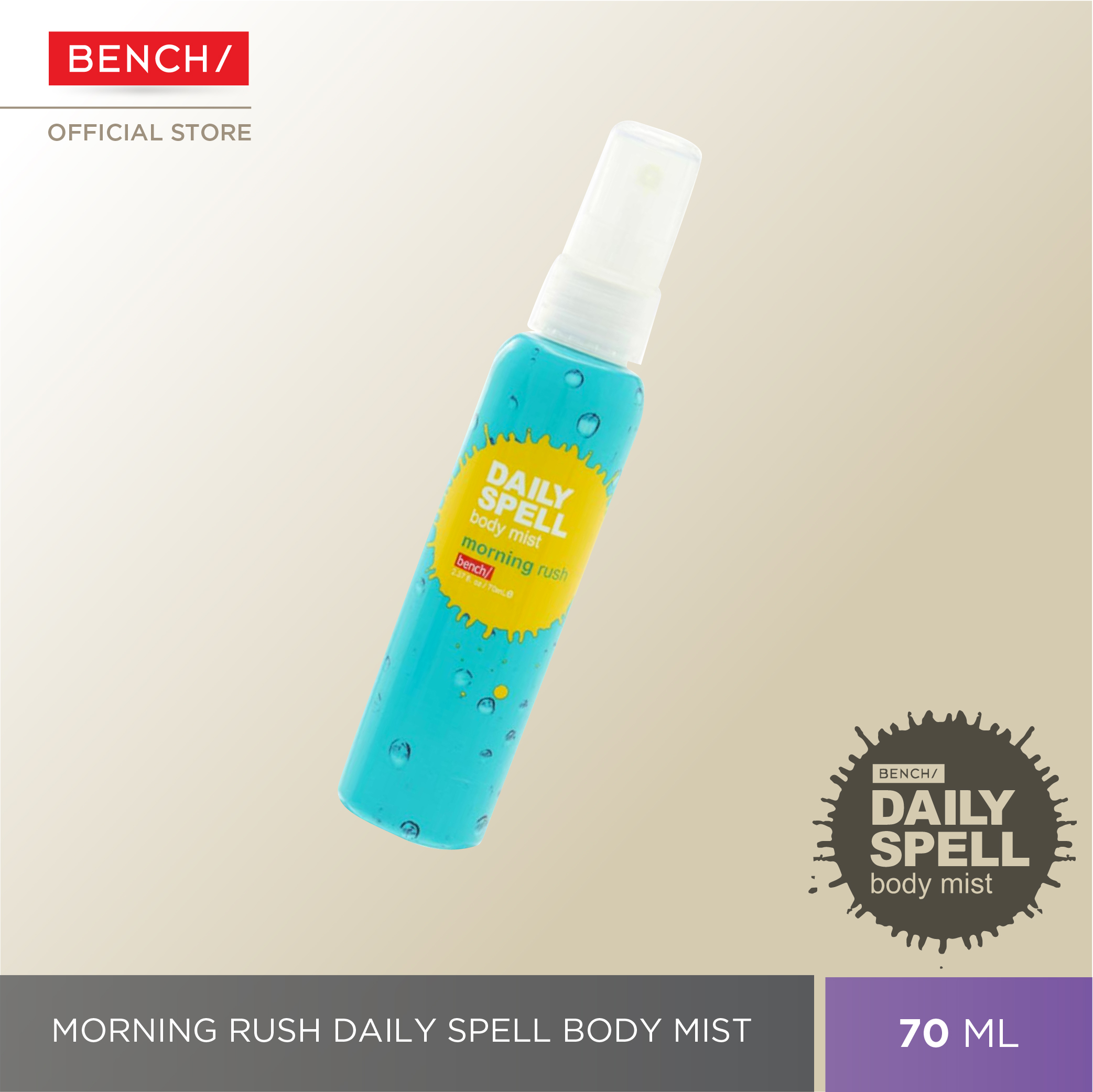 BENCH CPC3070D 70ml Morning Rush Daily Spell Body Mist Lazada PH