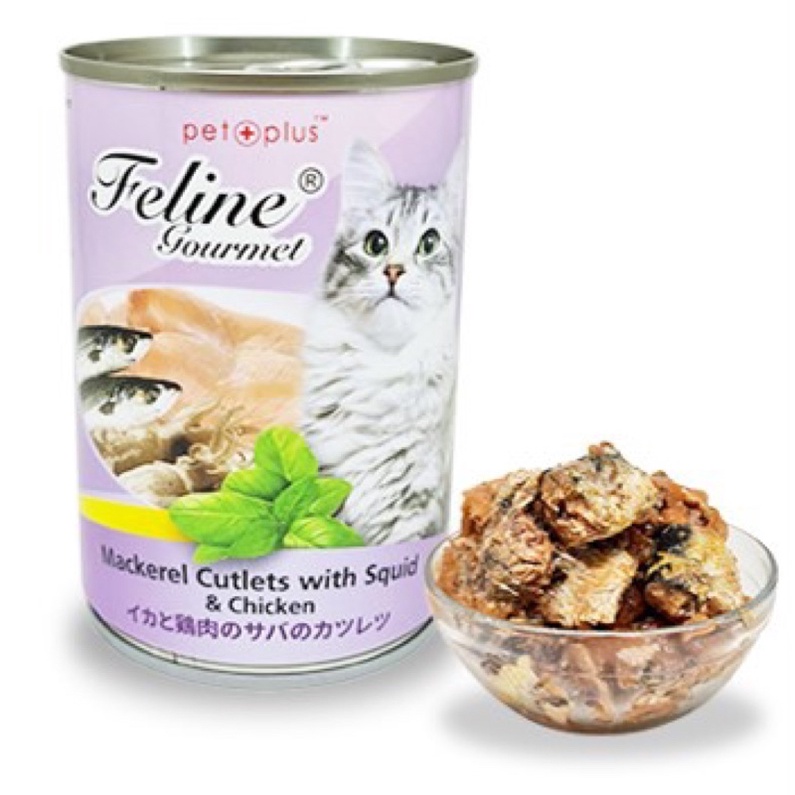 ♫Feline Gourmet 400g Big Can Wet Cat Food Lazada PH