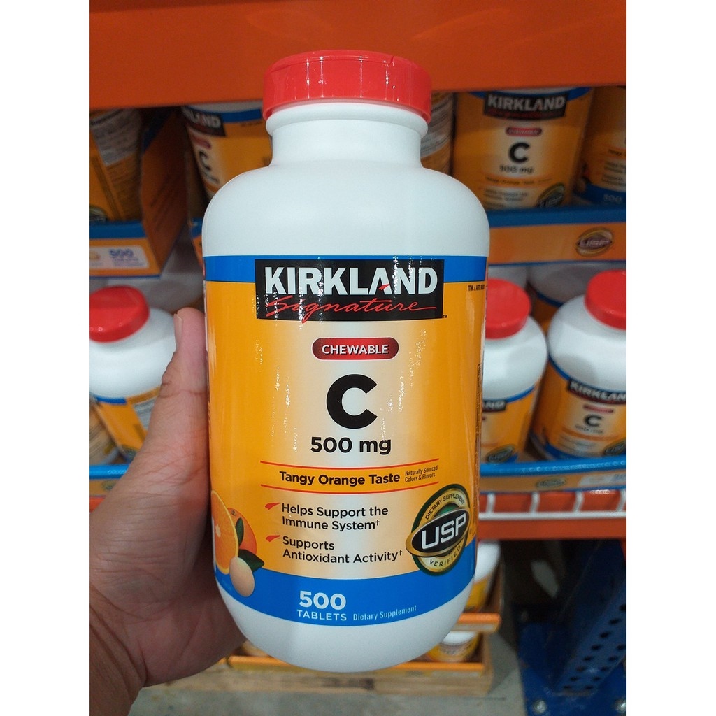 Kirkland Signature Vitamin C 500 mg Chewables 500 Tablets Lazada PH