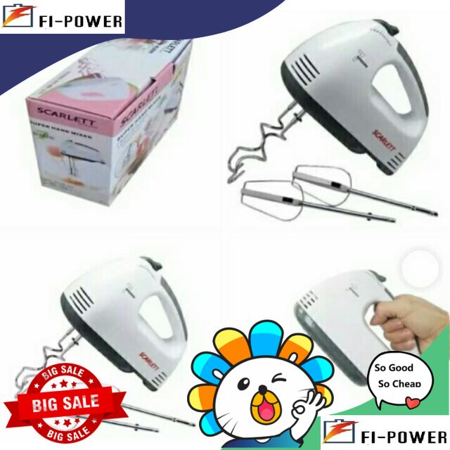PHPStore Scarlet Mini Electric Mixer Lazada PH