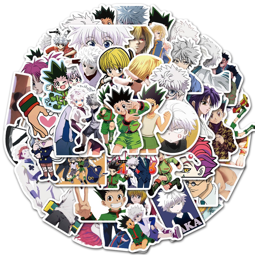 25 Pcs Cartoon Hunter X Hunter hunterxhunter Waterproof Sticker ...