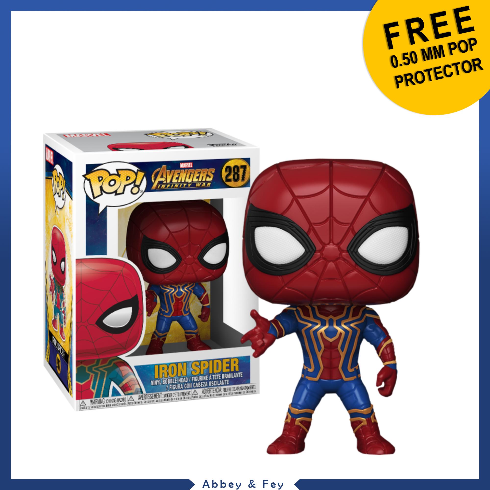 Funko Pop Avengers Infinity War IRON SPIDER #287 with Free