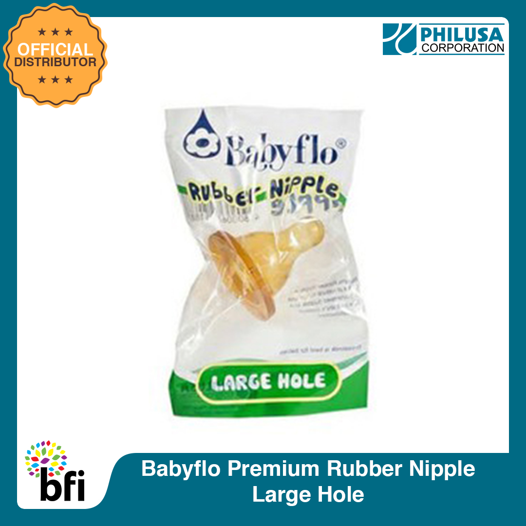 babyflo rubber nipple