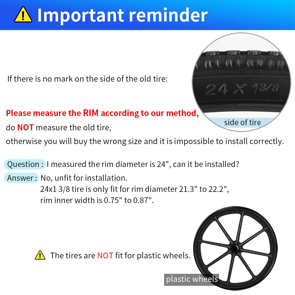 Inner Rim Measuring Bicycle Wheel Size Wheel Size Bike Tube
