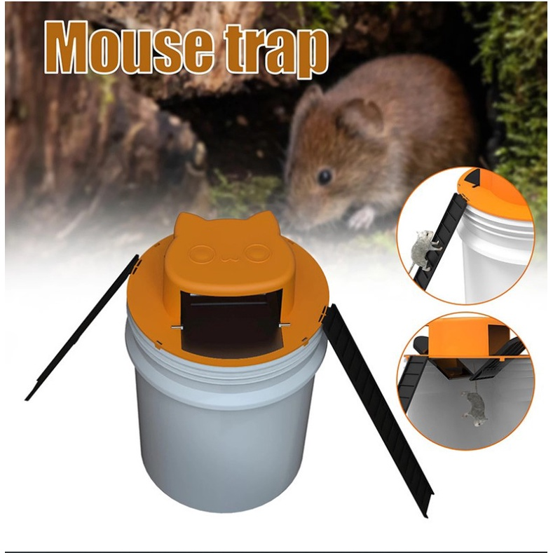 The new mousetrap Rat Trap flip-top mouse trap, automatic continuous ...