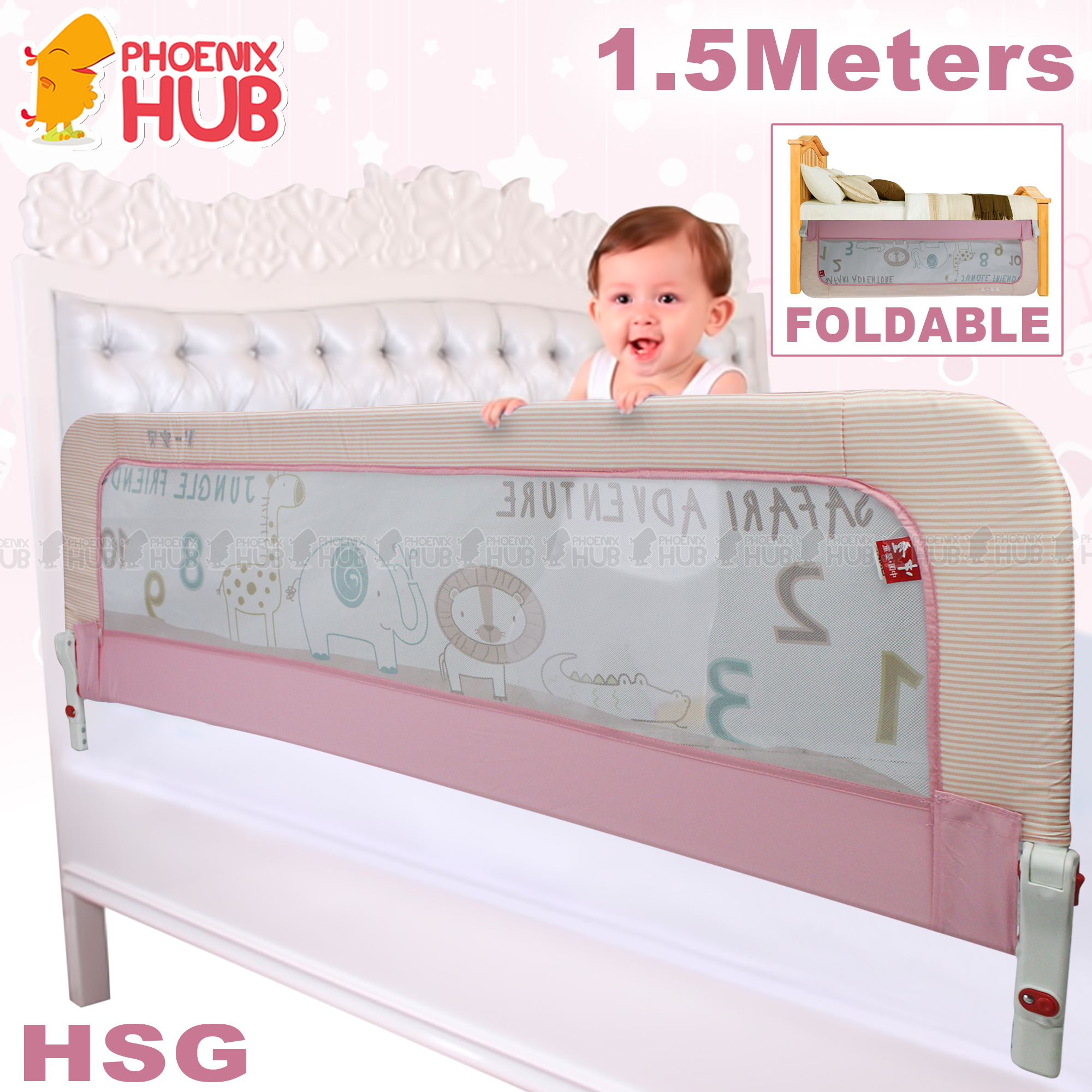 baby bedside protector