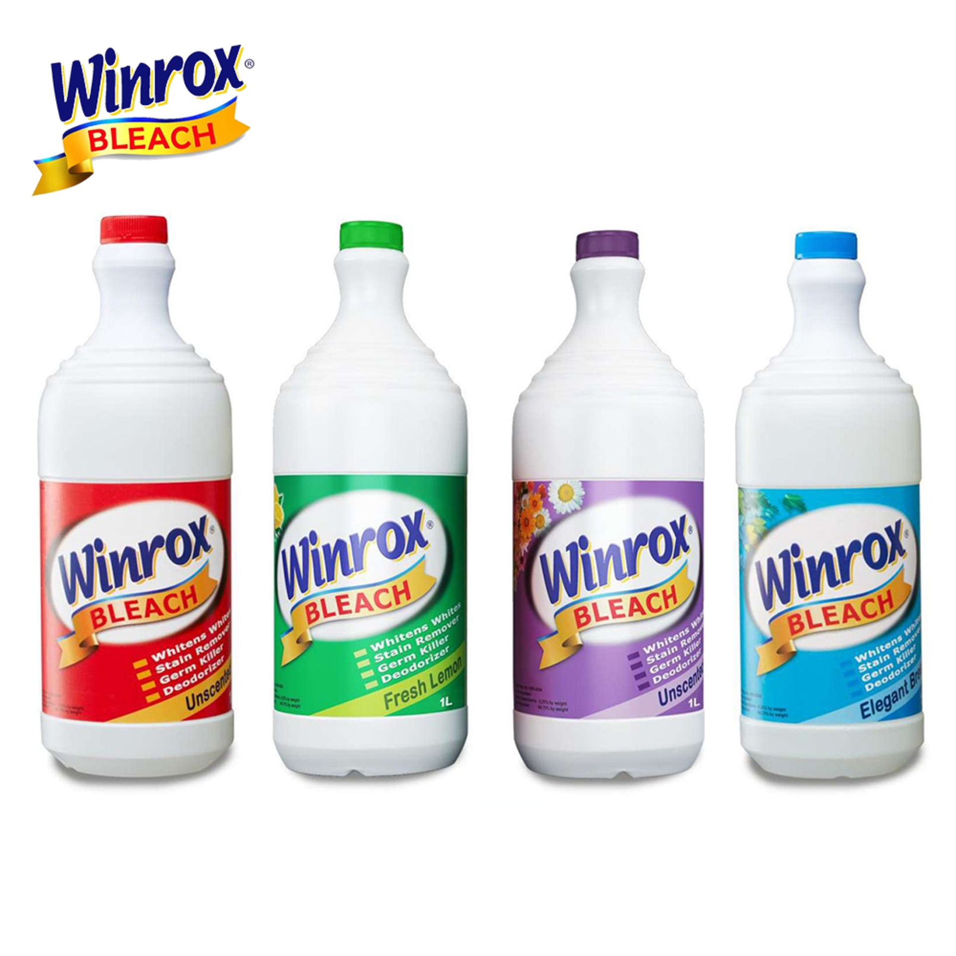 Winrox Bleach Fresh Flower Laundry Bleach 1L Wellmade review and price