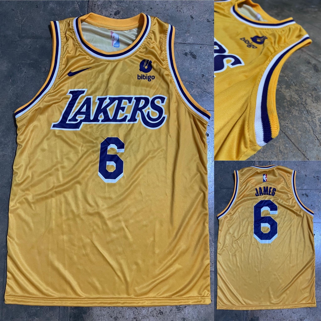 Basketball Jersey Plain for Men Oversized Los Angeles LAKERS X