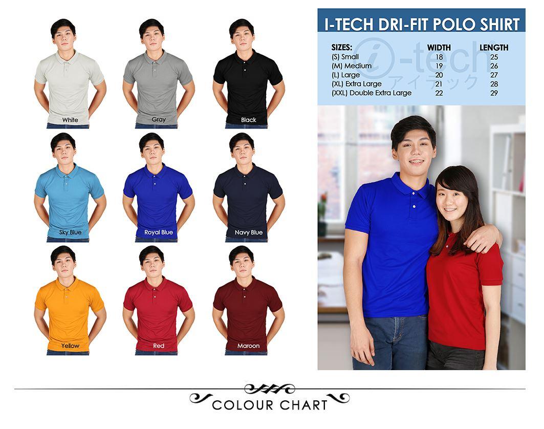 i-Tech Dri-FIT Polo Shirt / Drifit Polo 