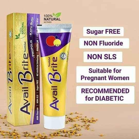 avail brite toothpaste