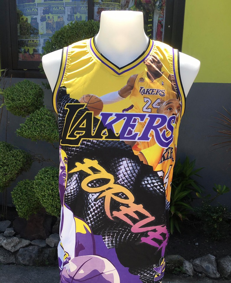 kobe bryant sublimation jersey