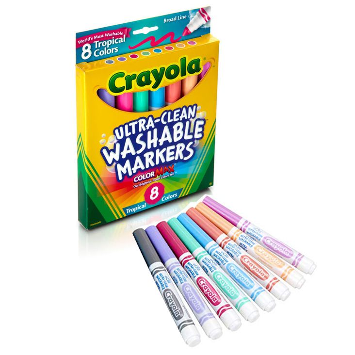 Crayola Bright Colors Ultra-clean Washable Markers