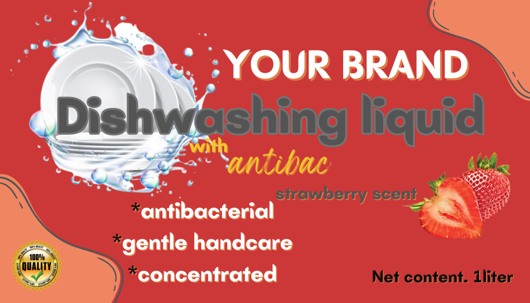 design 2 sticker label 24PCS for dishwashing liquid Lazada PH