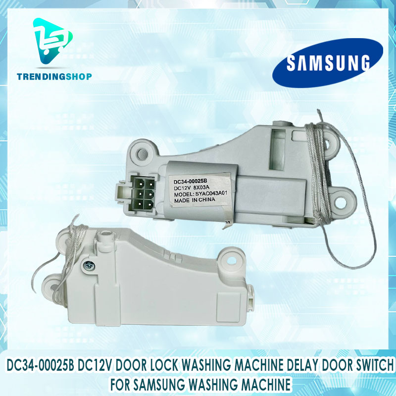 Samsung Washing Machine DC3400025B DC12V Door Lock Washing Machine