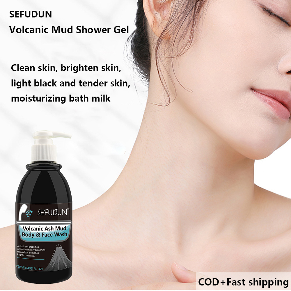 SEFUDUN Volcanic Mud Shower Gel body wash for women whitening body wash