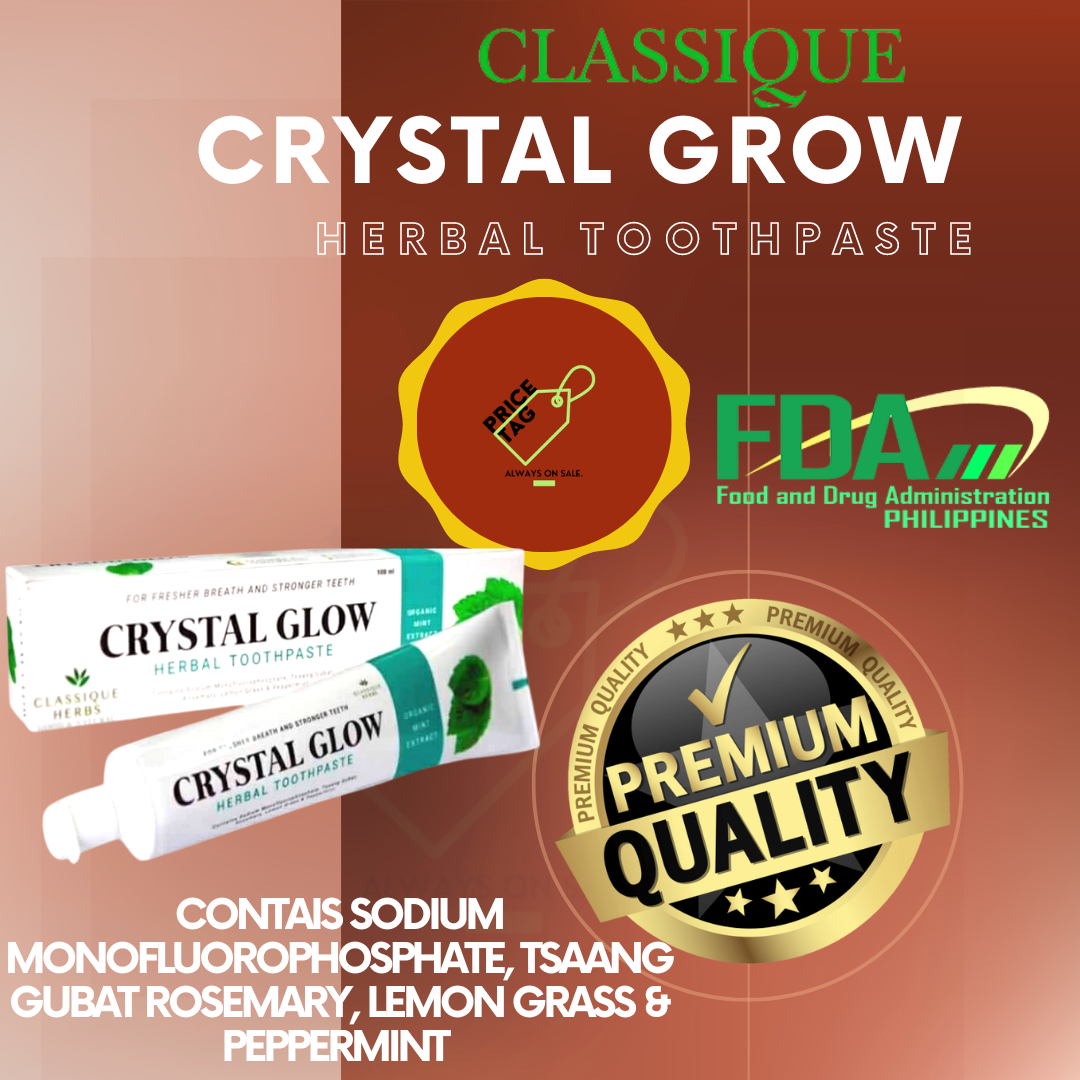 Crystal glow toothpaste | Lazada PH