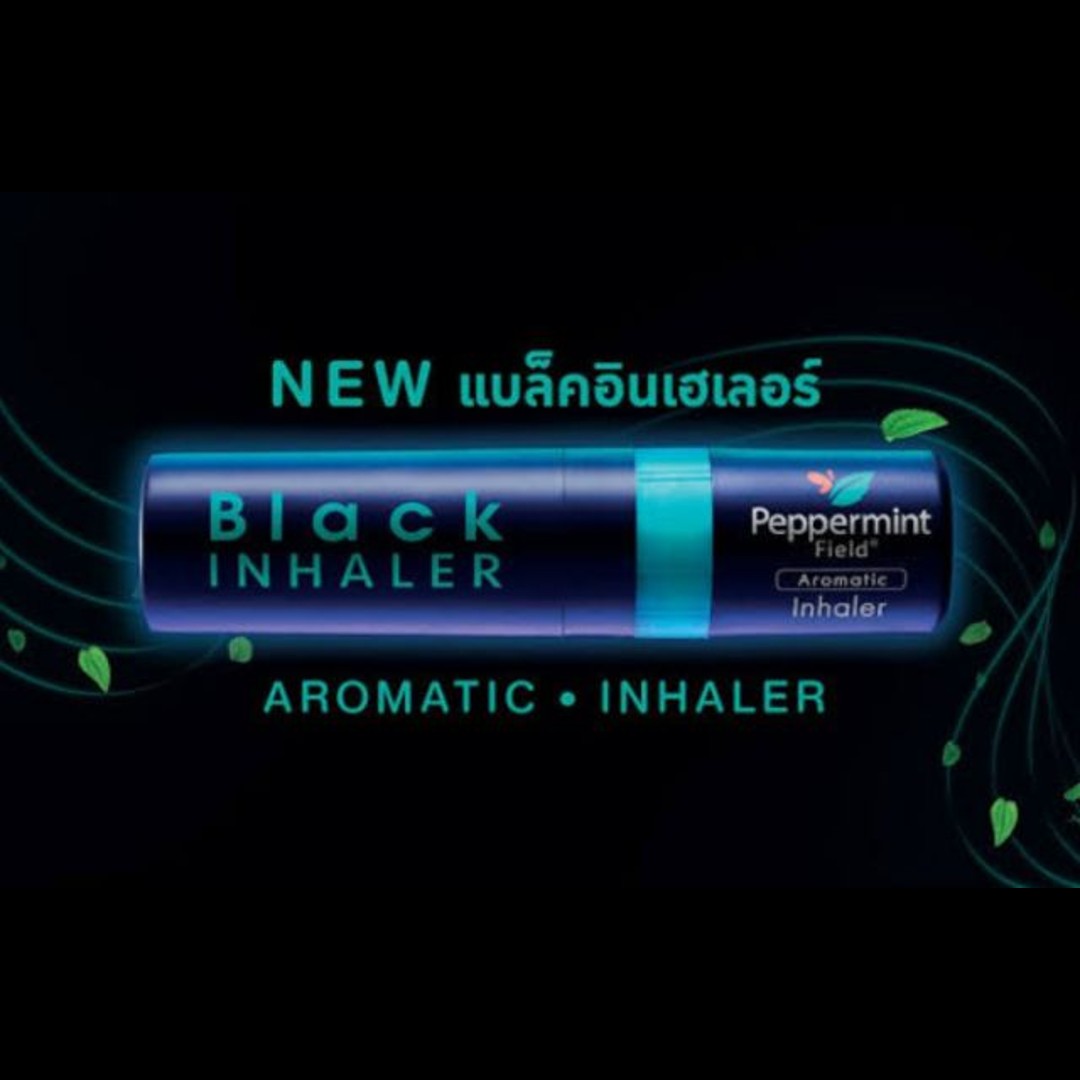 Peppermint Field Black Inhaler 2 in 1 Original Product From Thailand ...