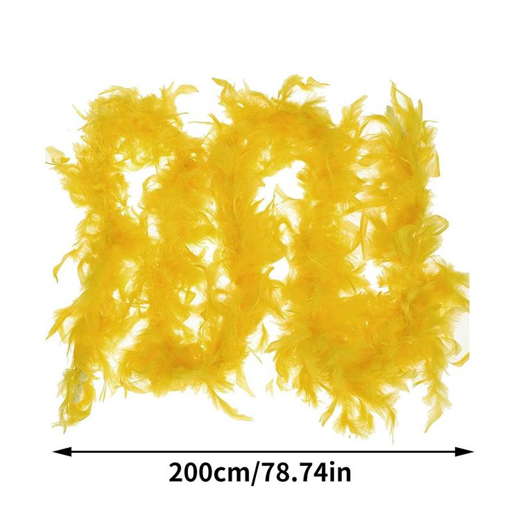 Kids Feather Boa 2 Meters/6.6 Ft Feathers For Dress 7 Colors Dress Boas For  Party