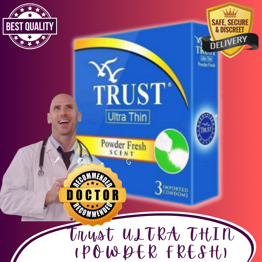 Trust Ultra Thin Powder Fresh Condom - 3s