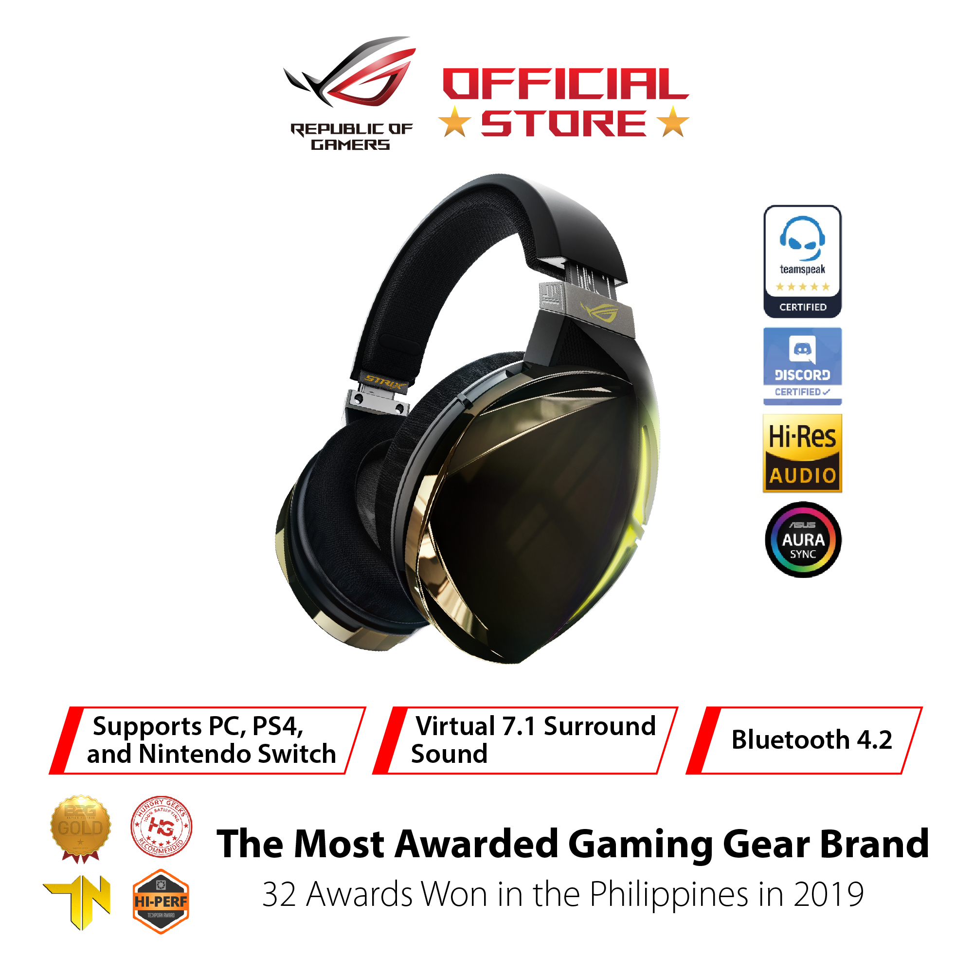 Buy Asus Republic Of Gamers Gaming Headsets Online Lazada Com Ph