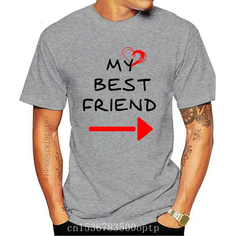 Comfortable Four Season In T Shirt Pure Cotton My Best Friend Love Print  Matching Best Sister Friends Bff Ropa Mu | Lazada PH