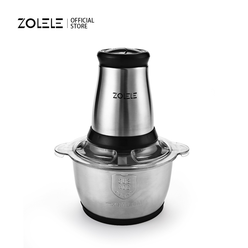 Zolele 2l Meat Grinder Electric Food Processor Food Grinder Multi