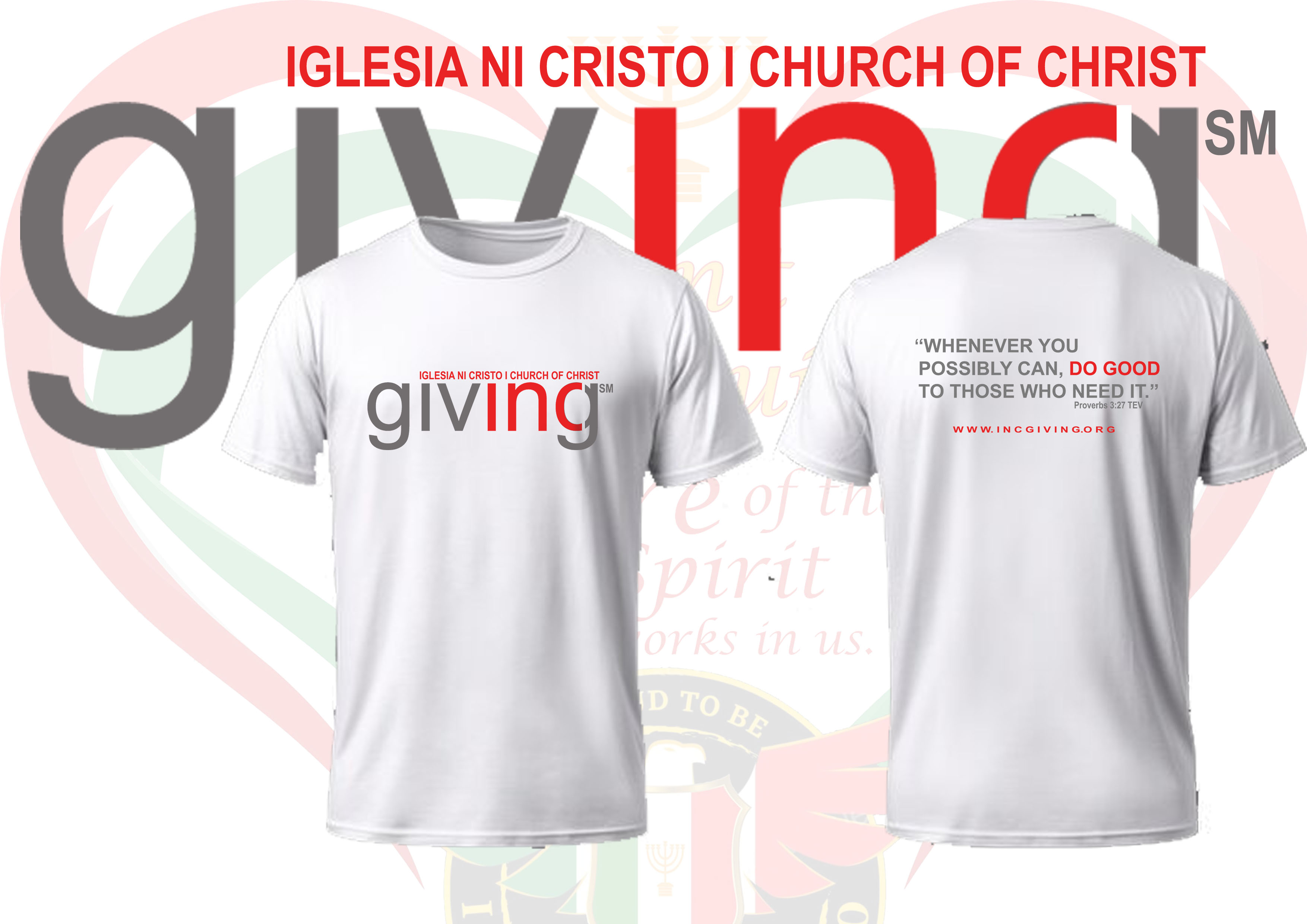 iglesia ni cristo t shirt design