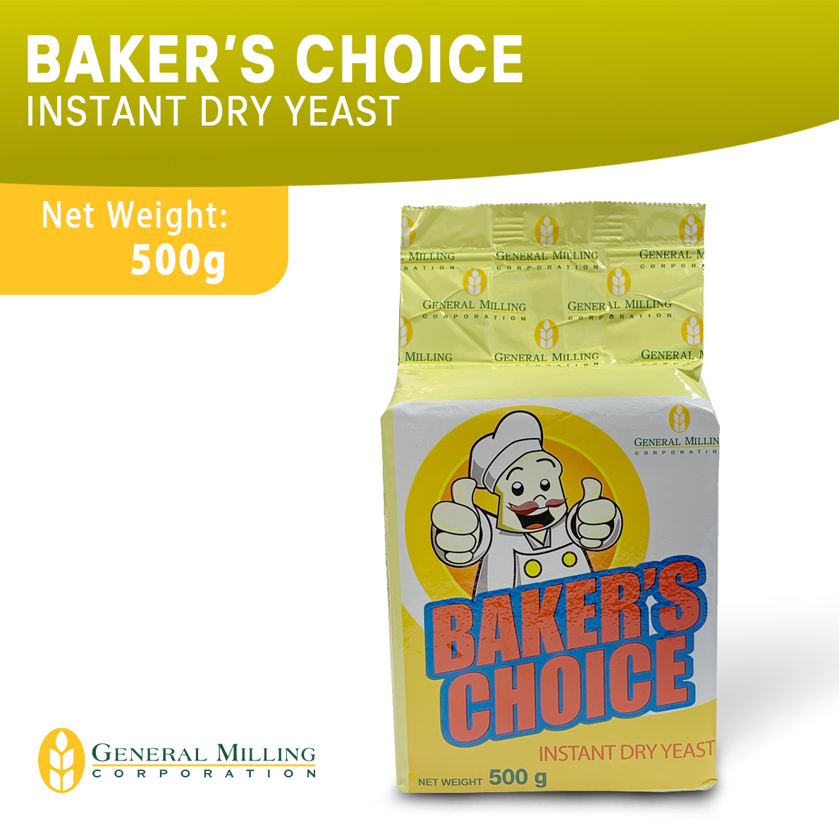 Baker's Choice Instant Dry Yeast 500g Lazada PH