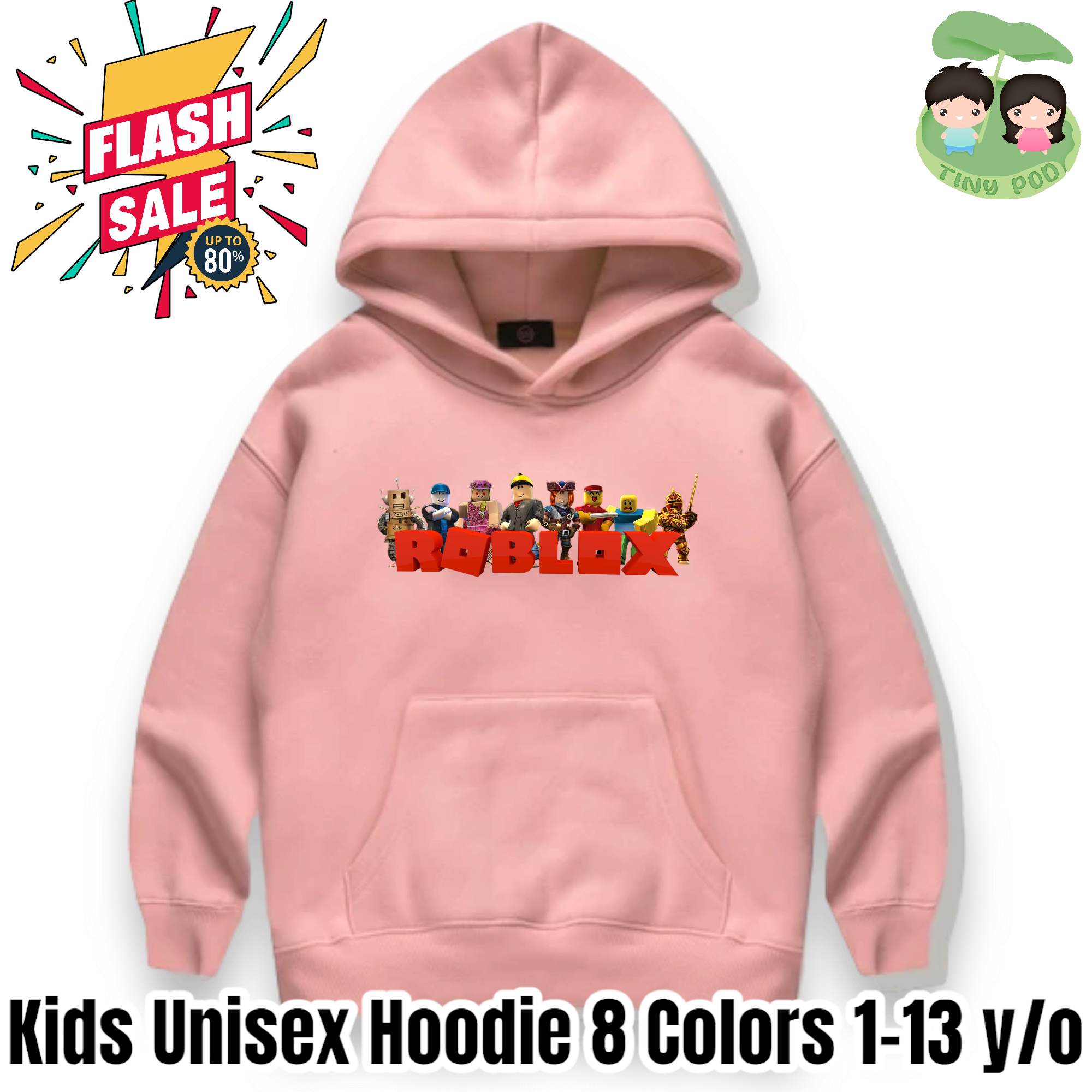 Hoodie Dos Desenhos Animados De Crianças Roblox Moda 3d Primavera Digital E  Outono Algodão Impressão Popular Meninos E Meninas casaco De $117,18