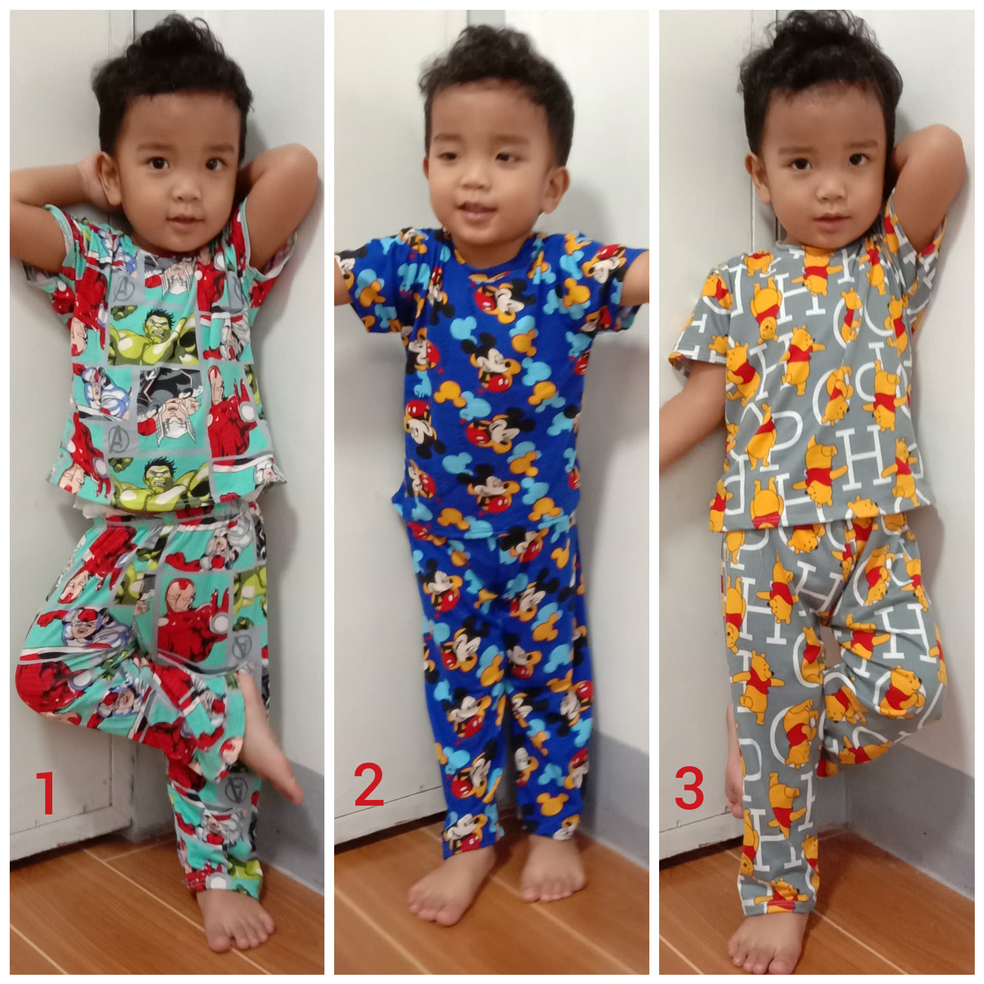 Pajama terno kids sale