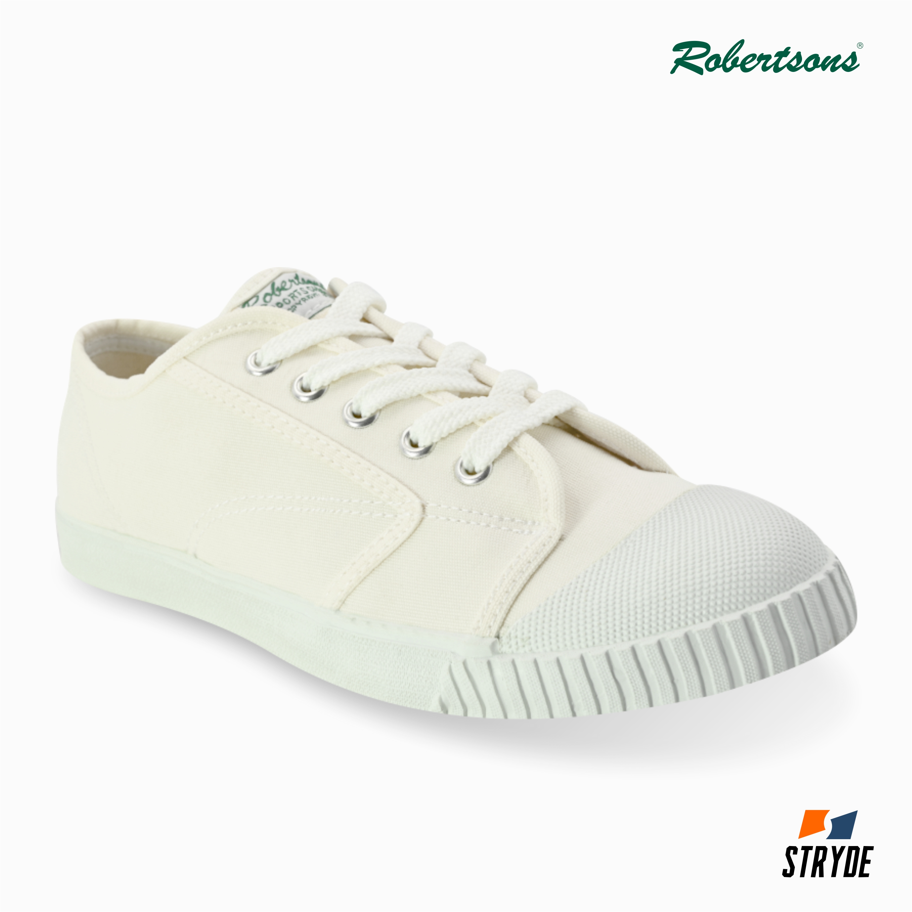 Robertsons Canvas Mens Shoes GS113 White - Lazada | Lazada PH