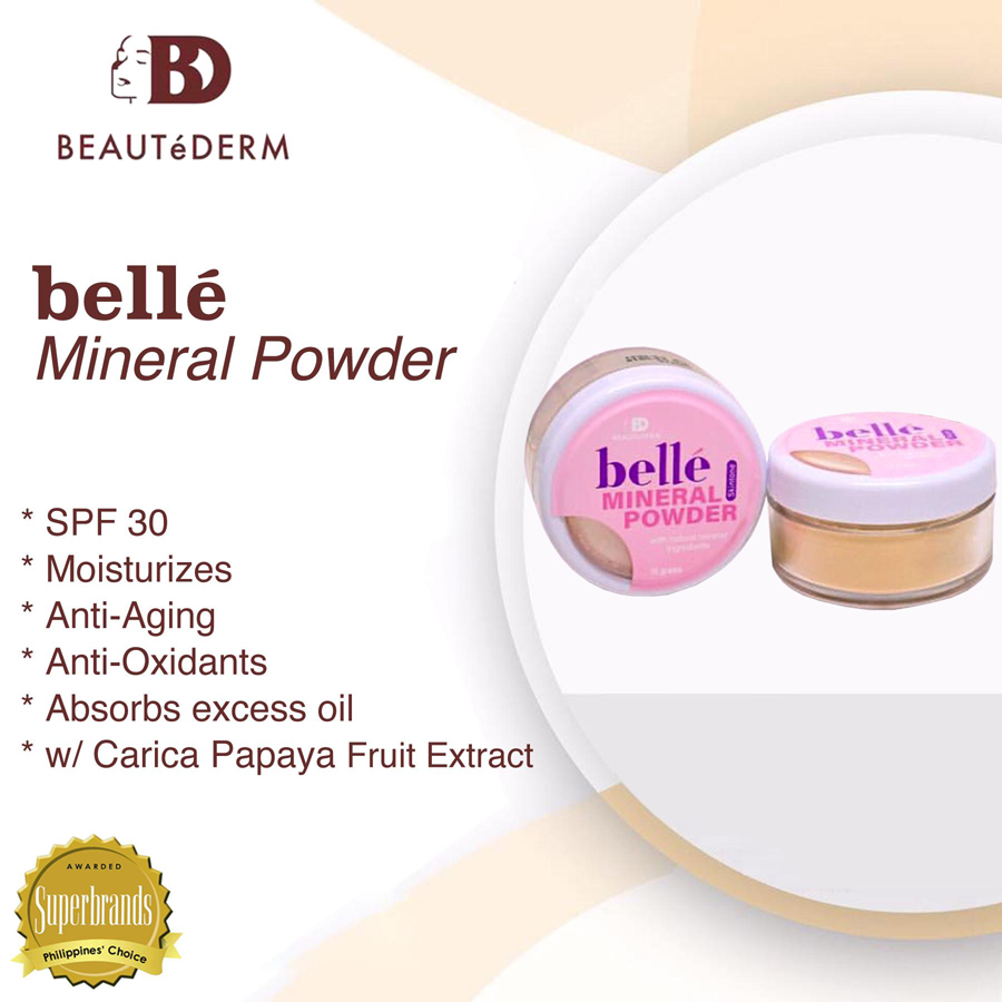 BEAUTéDERM Belle Mineral Powder (Beige) | Lazada PH