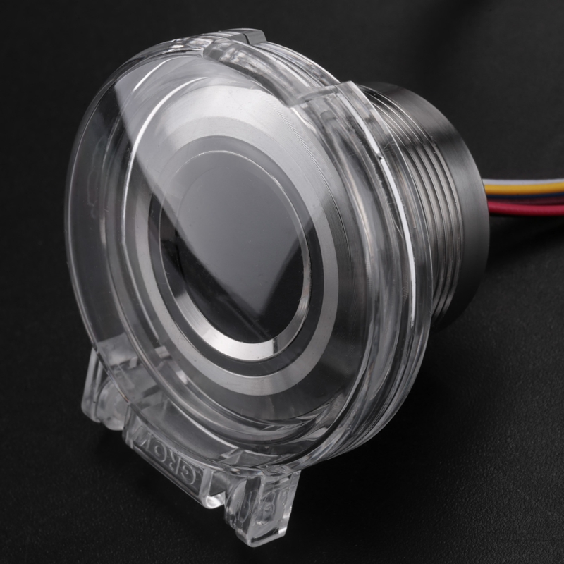 K202 DC12V Low Power Fingerprint Control Board + R503 Fingerprint Module Round Fingerprint Recognition Module