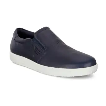ecco mens blue shoes