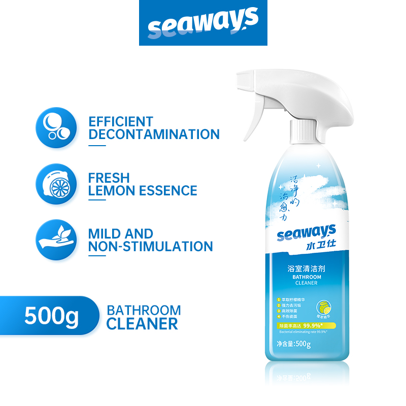 seaways all purpose plant based bathroom cleaner with lemon scent Lazada PH