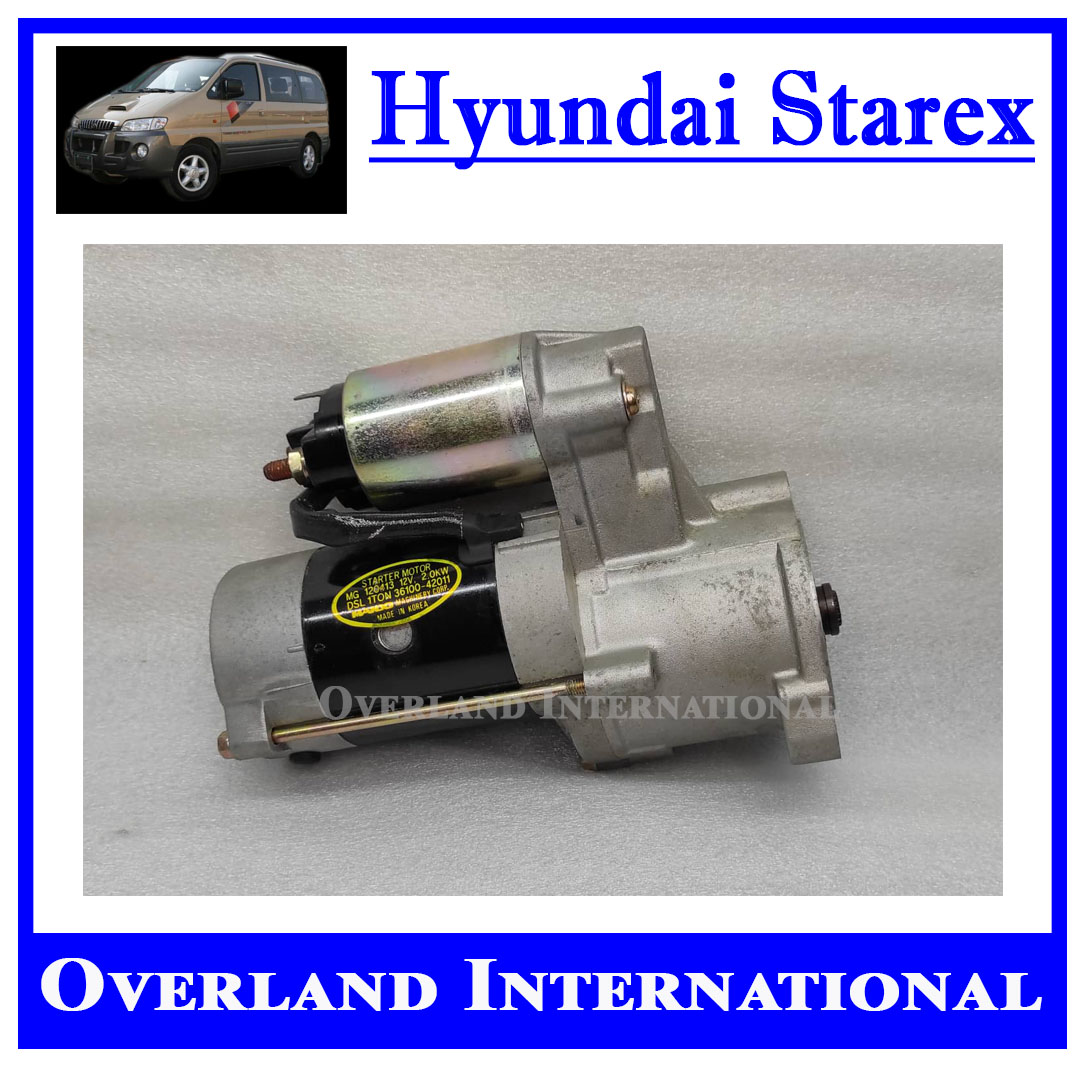 STARTER ASSEMBLY, 12V, 10teeths, Hyundai Starex, 361004A000, Lazada PH
