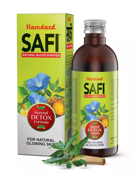 Hamdard Safi Natural Blood Purifier Internal Detox Formula 200ml (with ...