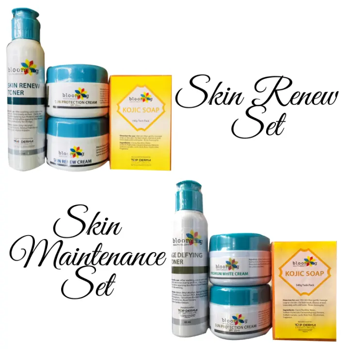 blooming skin renew set