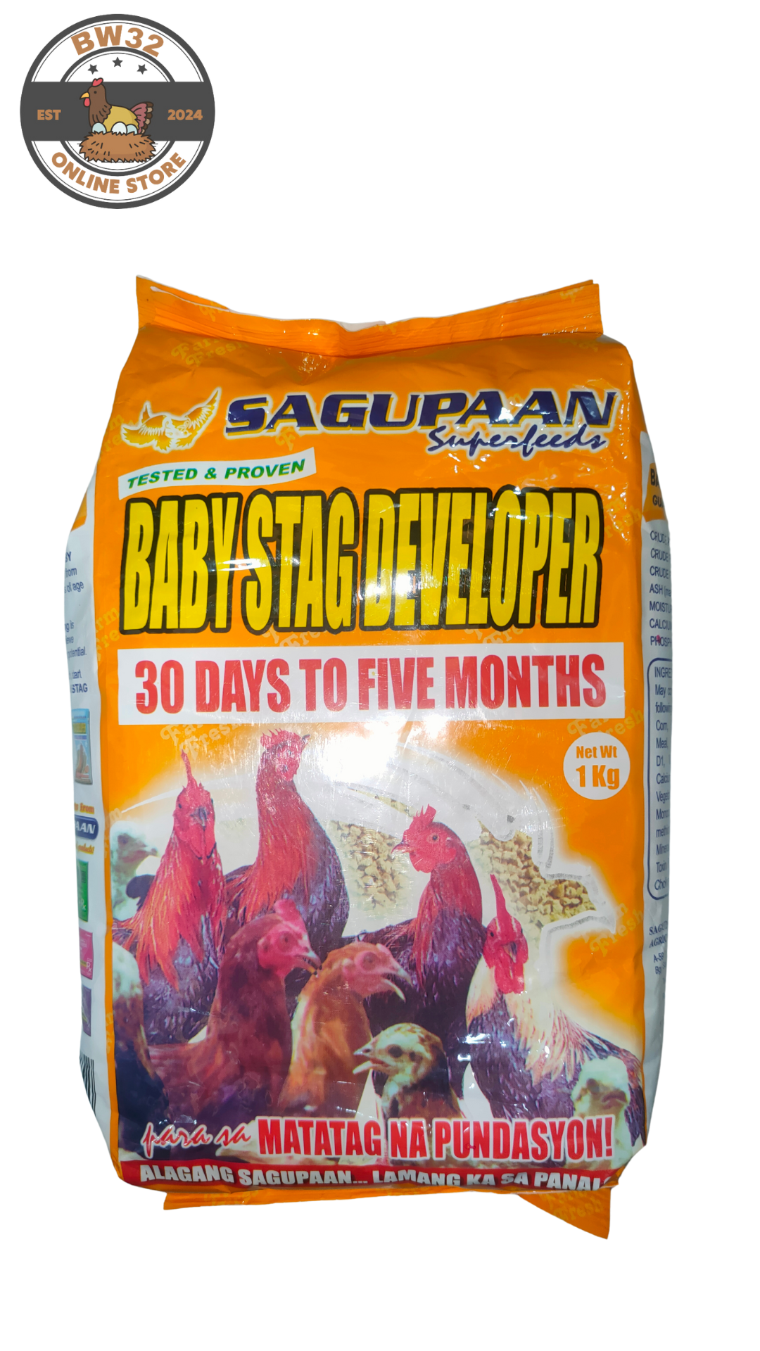 Sagupaan Baby Stag Developer 1 Kilo Chicken, Poultry, Gamefowl, Feeds ...