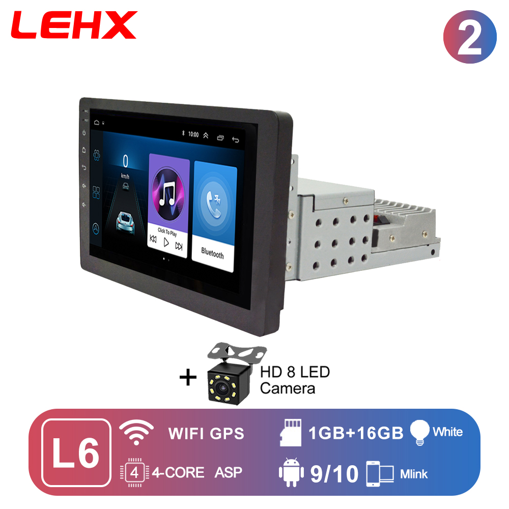 LEHX L6 Pro 8 Core Android10 1din 7inch Carplay Dsp WiFi dvd Car head ...