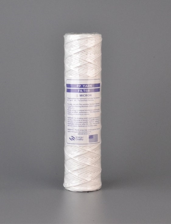 High Quality PP yarn string wound filter cartridge for water filter ...