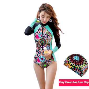 plus size rash guard bathing suit