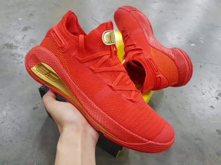 curry 6 red gold